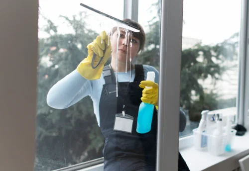 Nettoyage de vitres intérieures et extérieures à Ménigoute